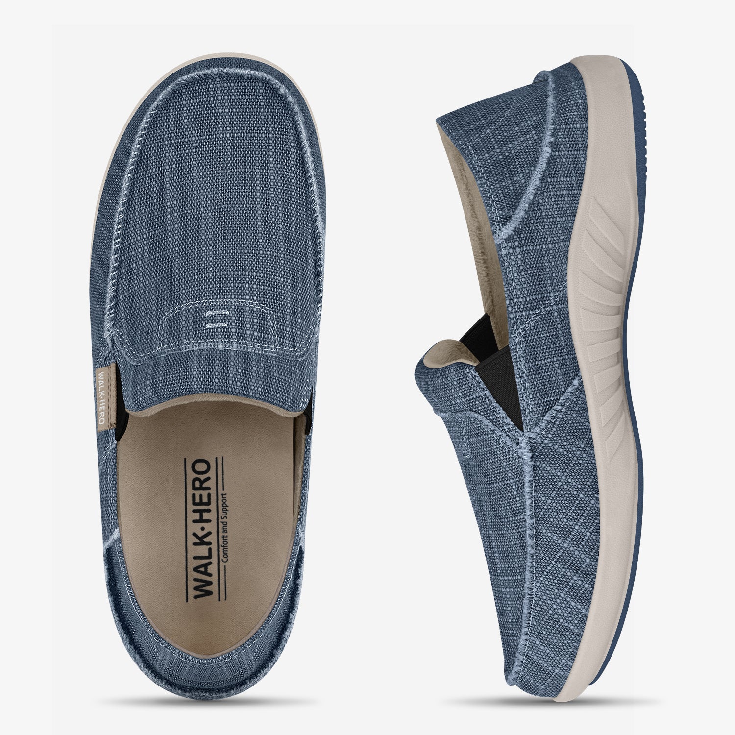 Men's Supportive Pain Relief Slip-Ons
