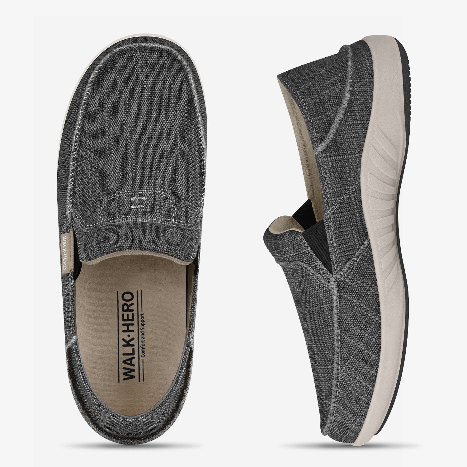 Men's Supportive Pain Relief Slip-Ons
