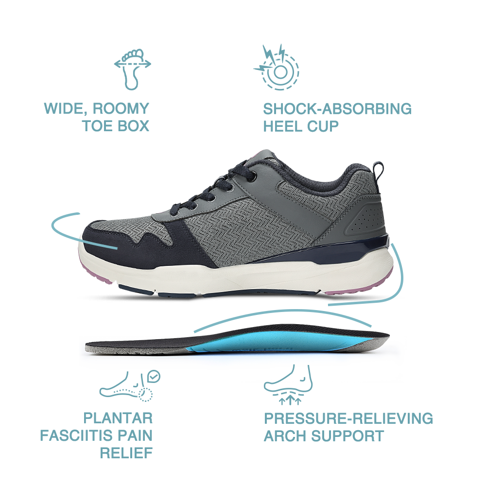 Women's Ultimate Arch Support Sneakers - WALKHERO