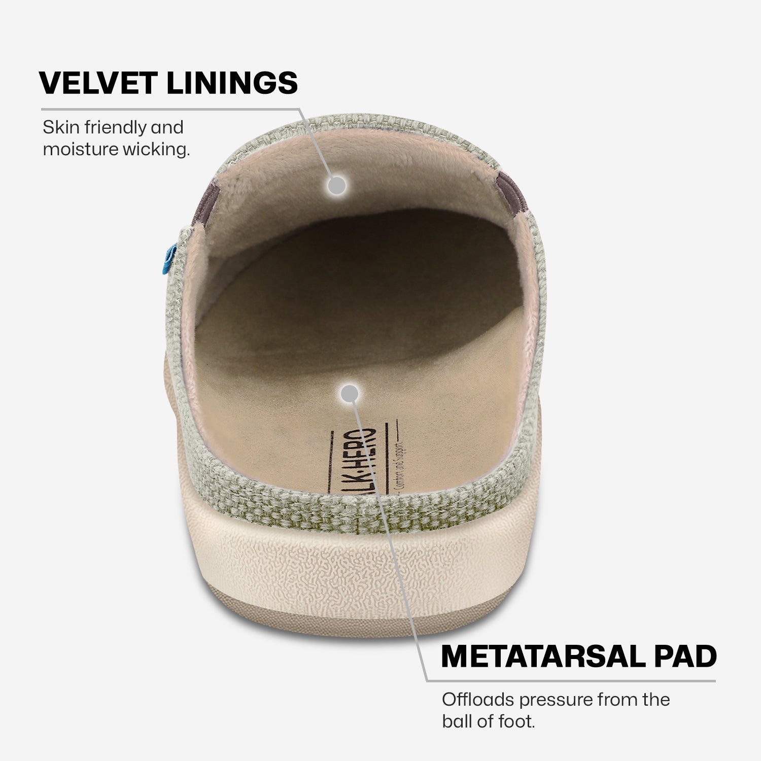 Women's Arch Support Slippers