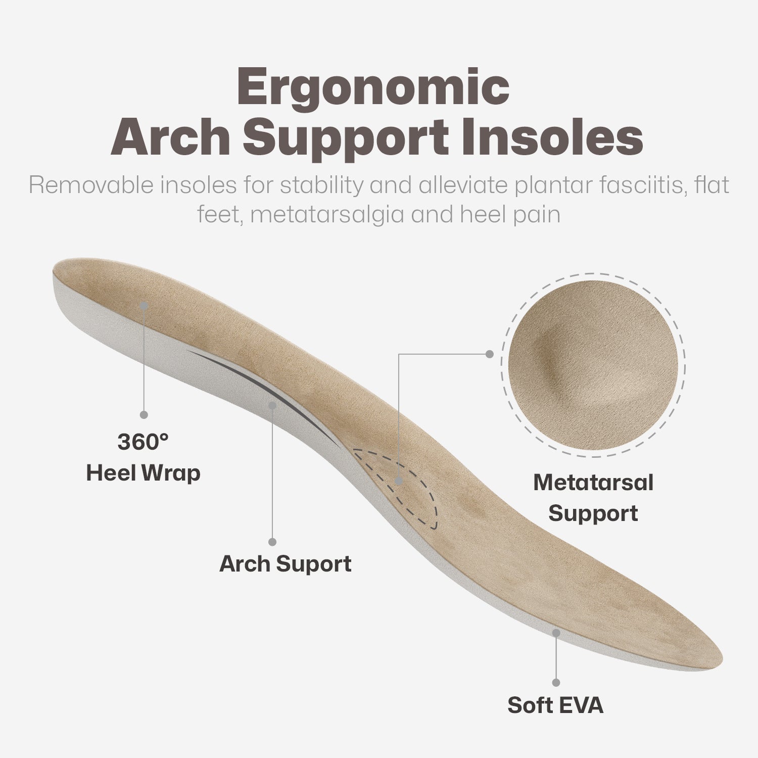 Men's Supportive Pain Relief Slip-Ons