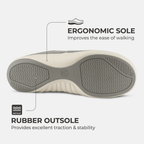 Men's Canvas Arch Support Slippers