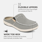 Men's Canvas Arch Support Slippers